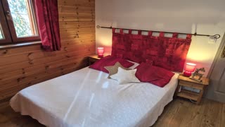 Sereïs chambre lit double Sereïs les Orres