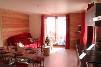 Les Orres, Chalet Philou : studio rez de montagne_6