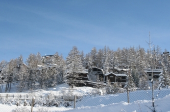 Les Orres, les chalets : l'hiver à la montagne_4