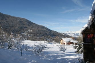Les Orres, les chalets : l'hiver à la montagne_8